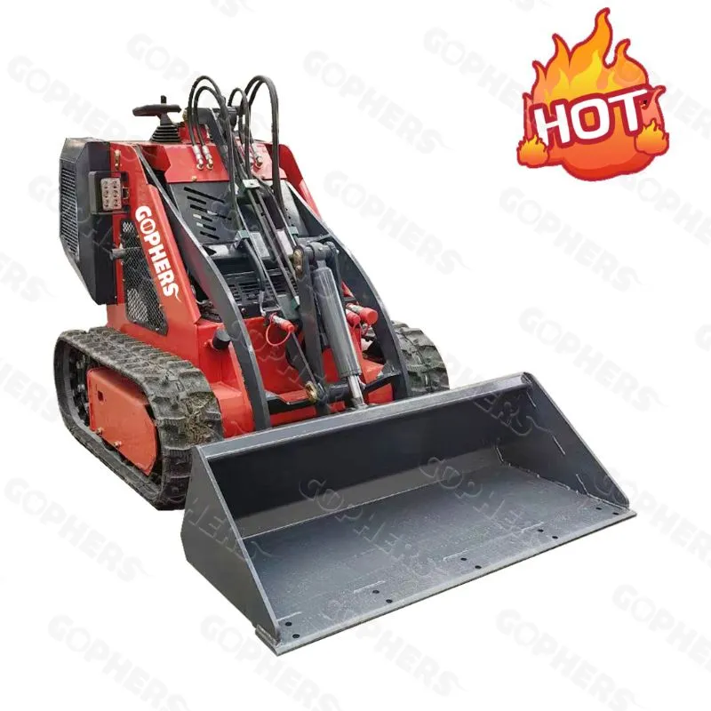 Easy to Transport Mini Skid Steer Loader for Working In Tight Environments