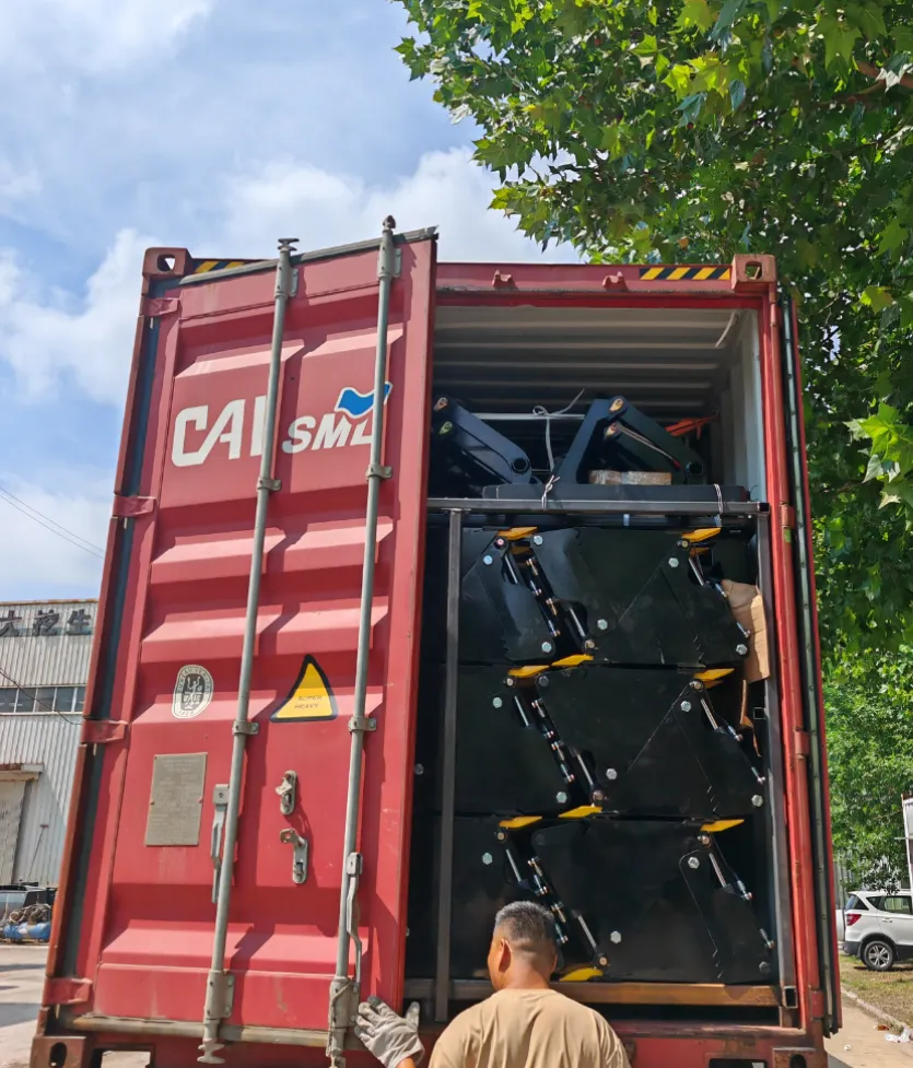 North American Orders Surge: The latest shipment of excavators and skid steers, as well as attachments, leaves today!